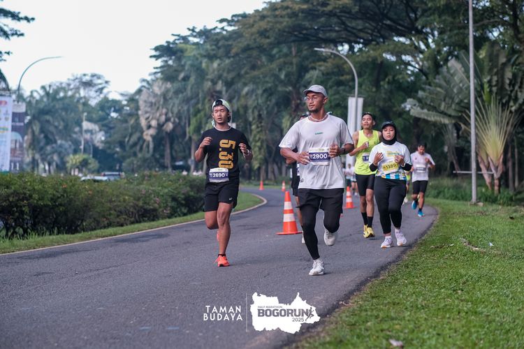Race photo from Taman Budaya x BOGORUN 2025