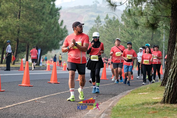 Race photo from CISANGKAN KBP CITY RUN 2025