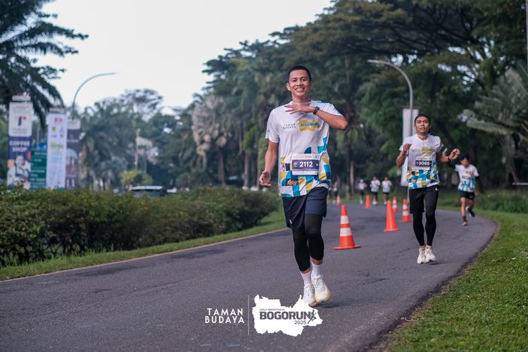 Race photo from Taman Budaya x BOGORUN 2025
