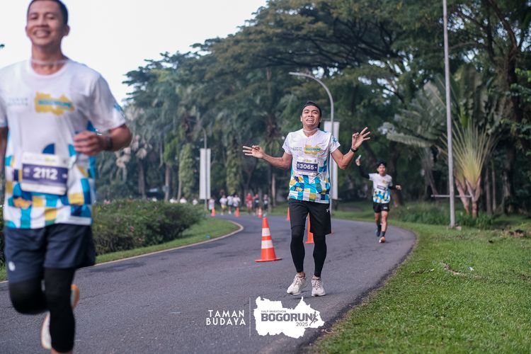 Race photo from Taman Budaya x BOGORUN 2025