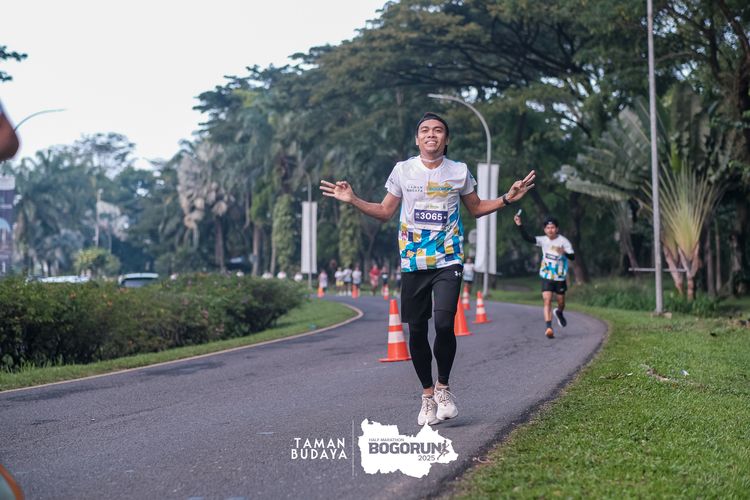 Race photo from Taman Budaya x BOGORUN 2025