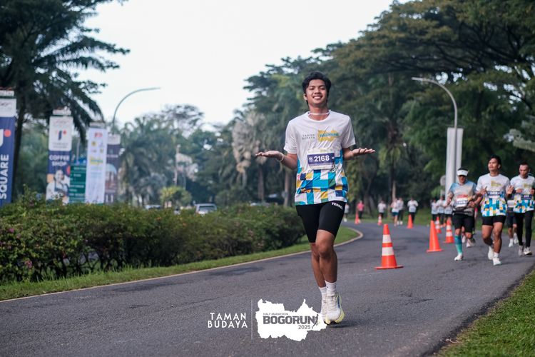 Race photo from Taman Budaya x BOGORUN 2025
