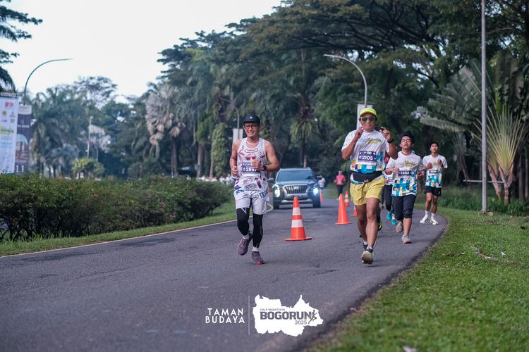 Race photo from Taman Budaya x BOGORUN 2025
