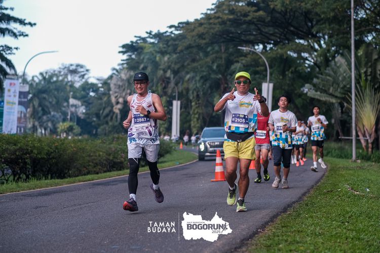 Race photo from Taman Budaya x BOGORUN 2025