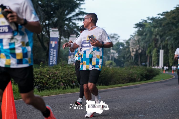 Race photo from Taman Budaya x BOGORUN 2025