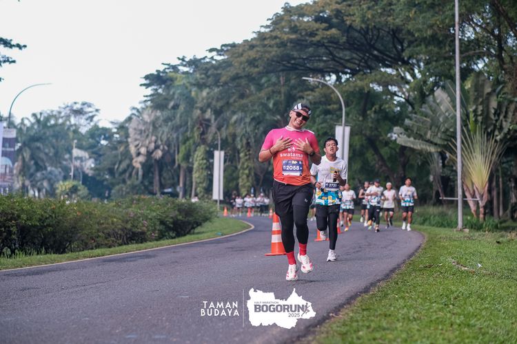 Race photo from Taman Budaya x BOGORUN 2025