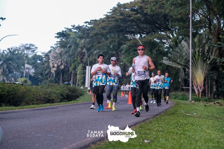 Race photo from Taman Budaya x BOGORUN 2025