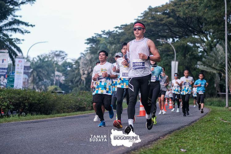 Race photo from Taman Budaya x BOGORUN 2025