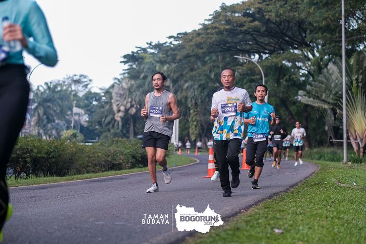 Race photo from Taman Budaya x BOGORUN 2025