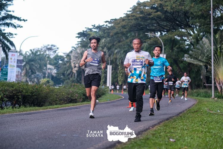 Race photo from Taman Budaya x BOGORUN 2025