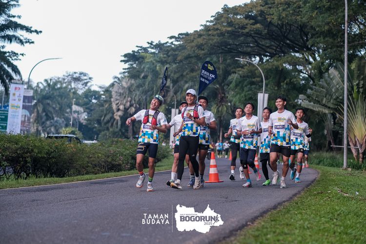 Race photo from Taman Budaya x BOGORUN 2025