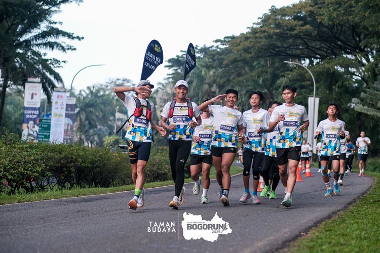Race photo from Taman Budaya x BOGORUN 2025