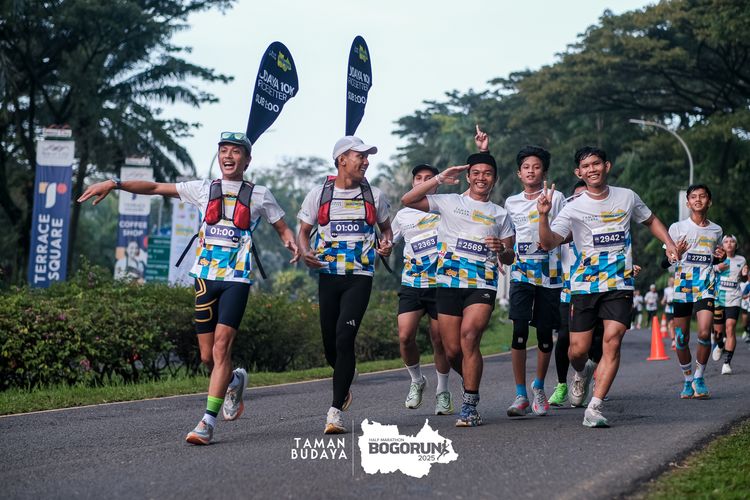 Race photo from Taman Budaya x BOGORUN 2025