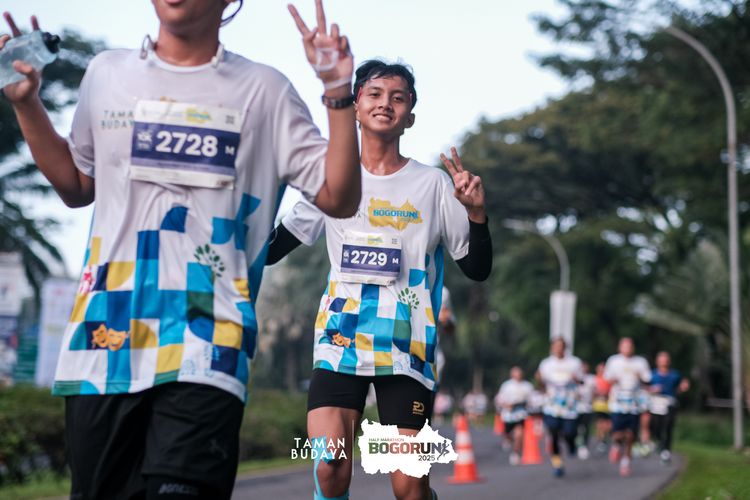 Race photo from Taman Budaya x BOGORUN 2025