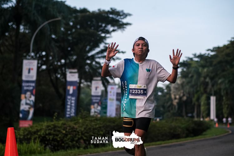 Race photo from Taman Budaya x BOGORUN 2025