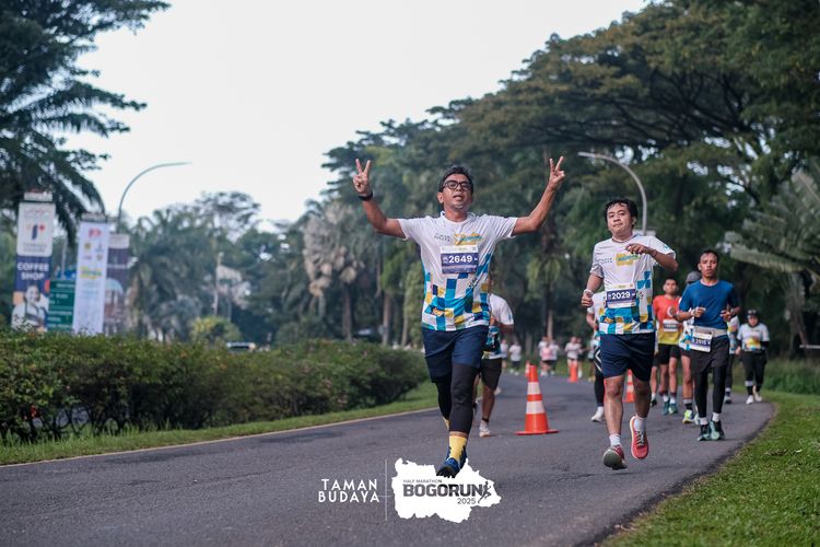 Race photo from Taman Budaya x BOGORUN 2025