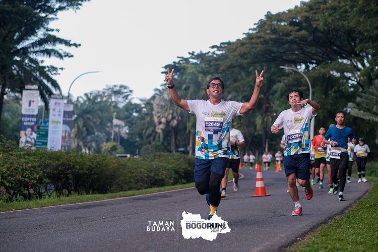 Race photo from Taman Budaya x BOGORUN 2025