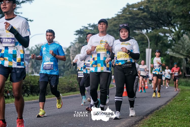 Race photo from Taman Budaya x BOGORUN 2025