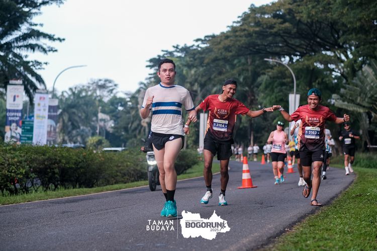 Race photo from Taman Budaya x BOGORUN 2025