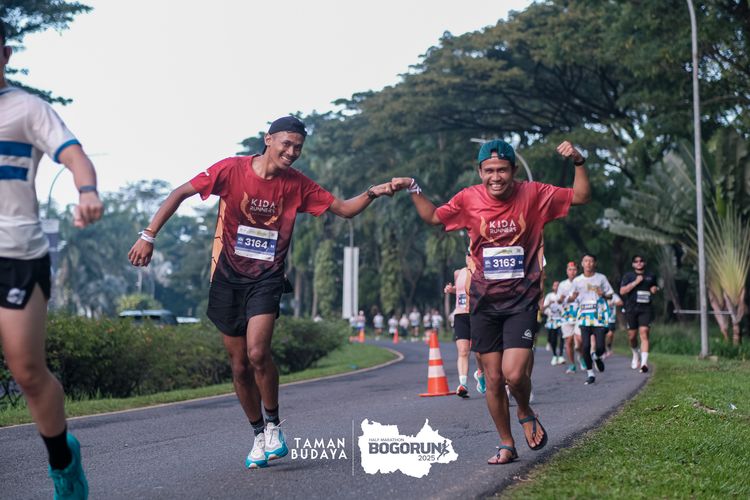 Race photo from Taman Budaya x BOGORUN 2025