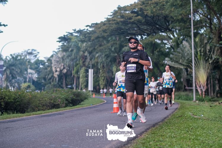 Race photo from Taman Budaya x BOGORUN 2025