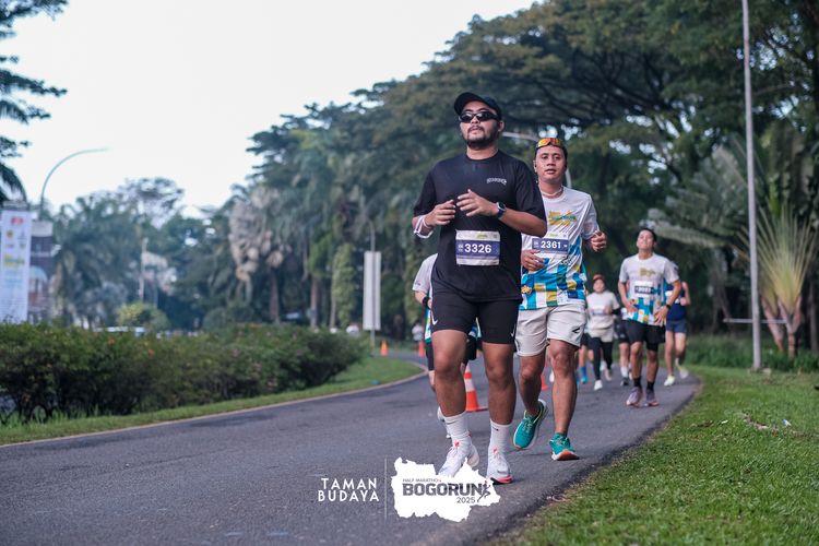 Race photo from Taman Budaya x BOGORUN 2025