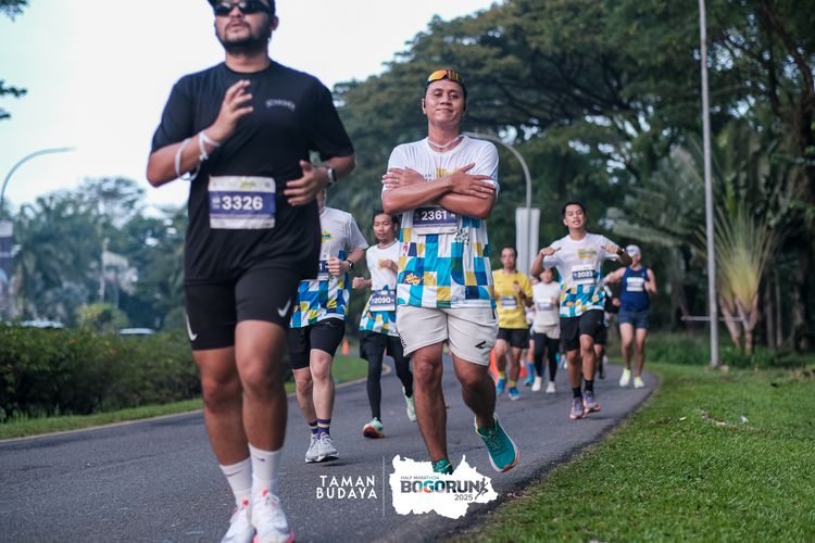 Race photo from Taman Budaya x BOGORUN 2025