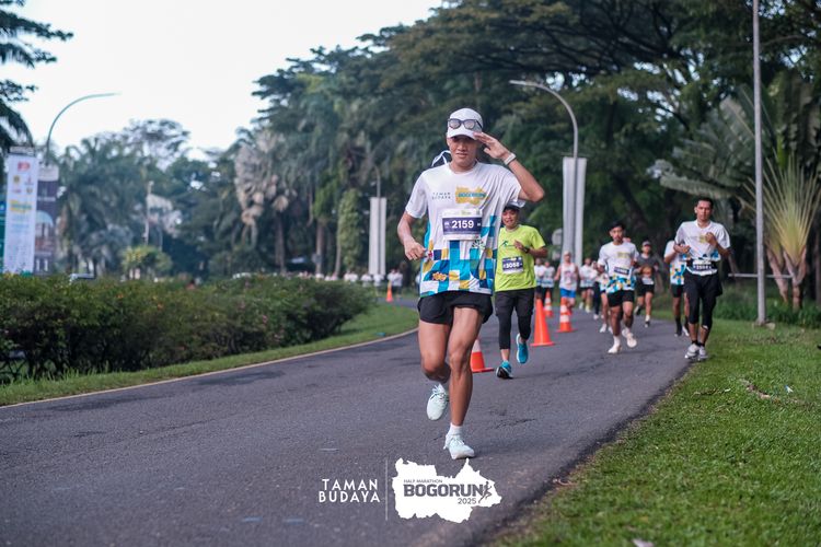 Race photo from Taman Budaya x BOGORUN 2025