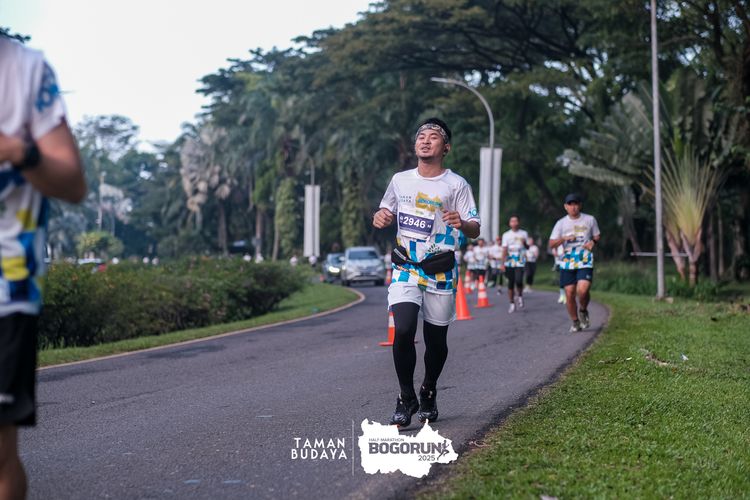 Race photo from Taman Budaya x BOGORUN 2025
