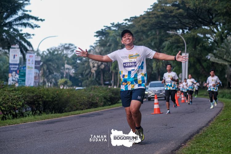 Race photo from Taman Budaya x BOGORUN 2025