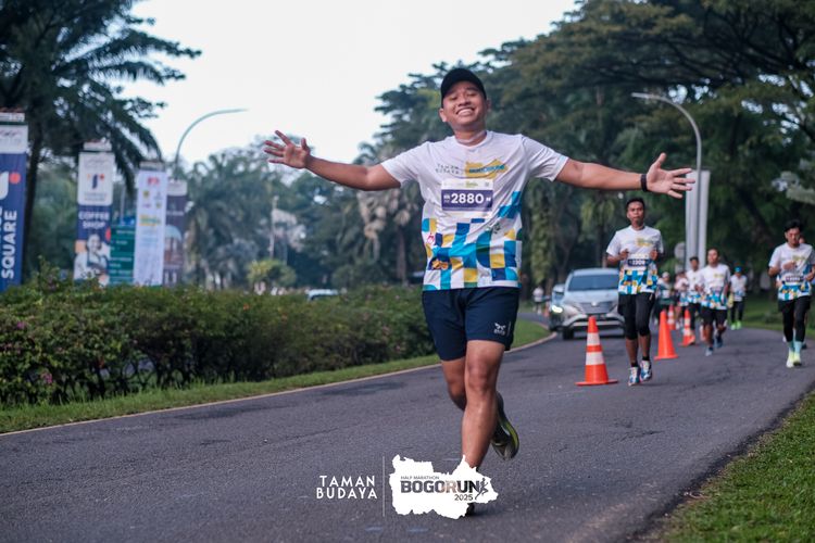 Race photo from Taman Budaya x BOGORUN 2025