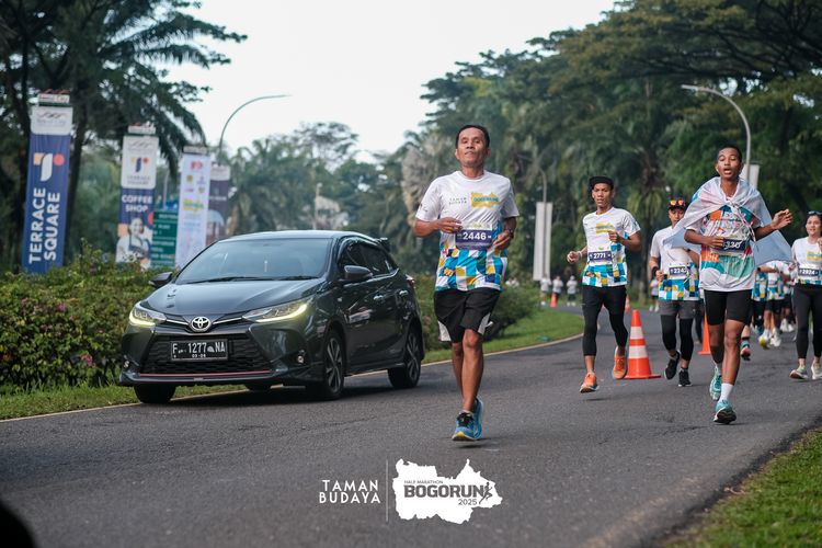 Race photo from Taman Budaya x BOGORUN 2025