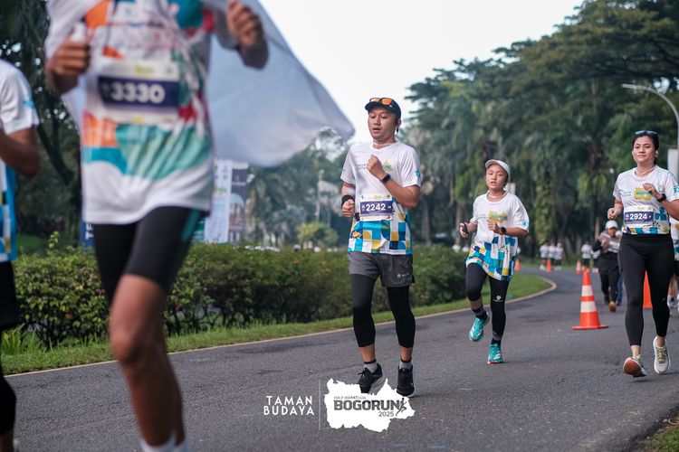 Race photo from Taman Budaya x BOGORUN 2025