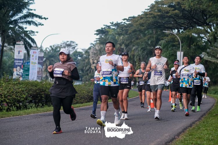 Race photo from Taman Budaya x BOGORUN 2025