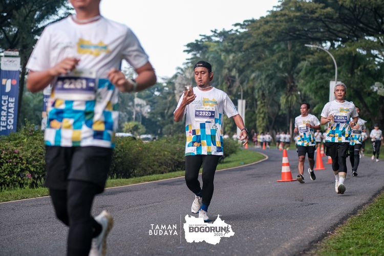 Race photo from Taman Budaya x BOGORUN 2025
