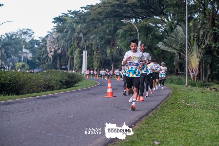 Race photo from Taman Budaya x BOGORUN 2025