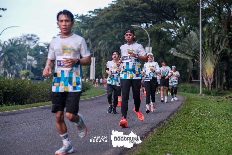 Race photo from Taman Budaya x BOGORUN 2025