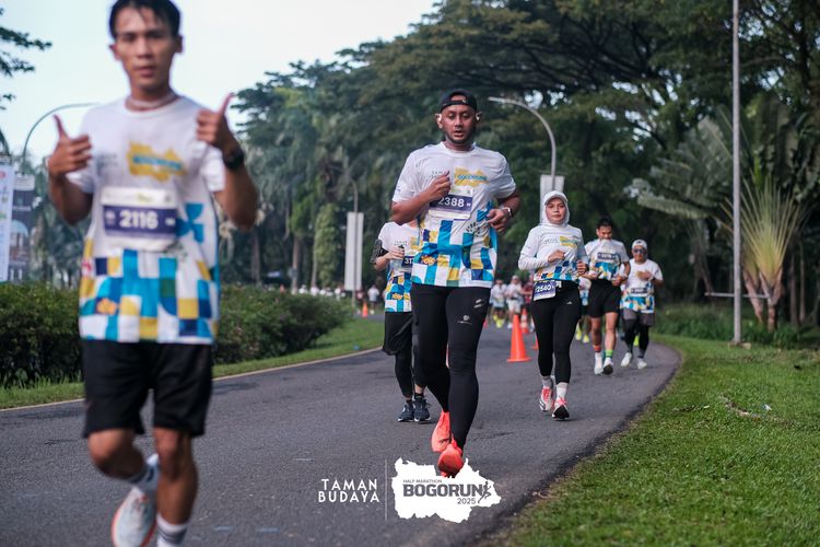 Race photo from Taman Budaya x BOGORUN 2025