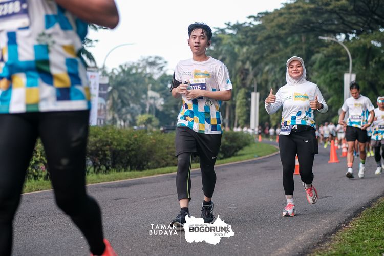 Race photo from Taman Budaya x BOGORUN 2025