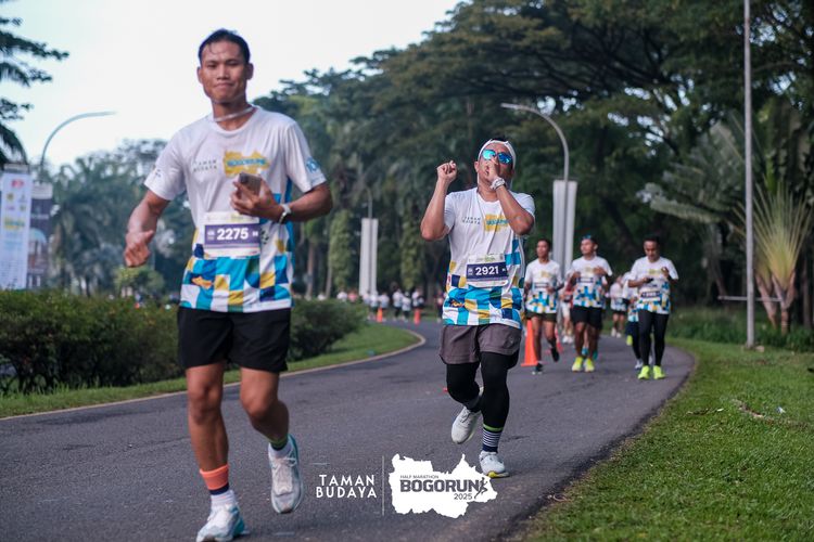 Race photo from Taman Budaya x BOGORUN 2025