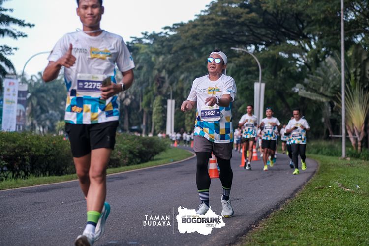 Race photo from Taman Budaya x BOGORUN 2025