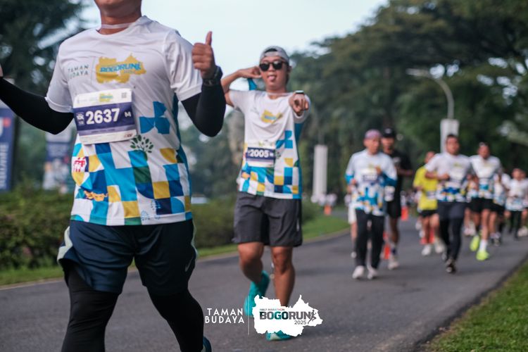 Race photo from Taman Budaya x BOGORUN 2025