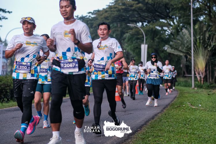 Race photo from Taman Budaya x BOGORUN 2025