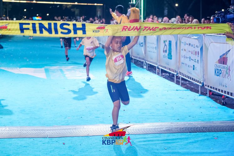 Race photo from CISANGKAN KBP CITY RUN 2025