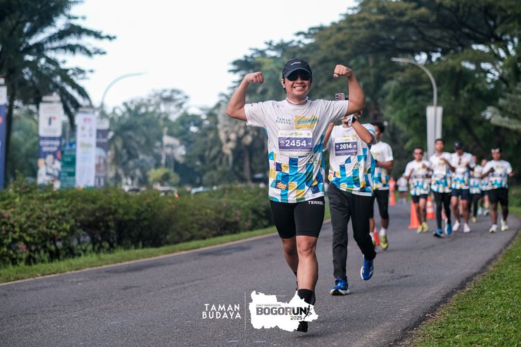 Race photo from Taman Budaya x BOGORUN 2025