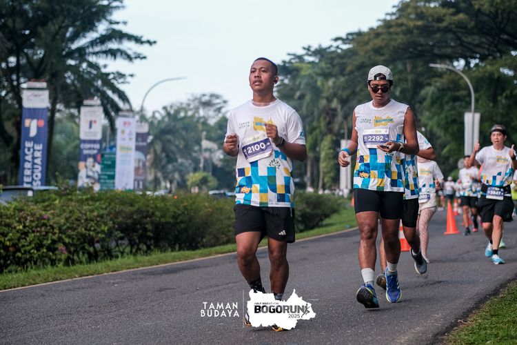 Race photo from Taman Budaya x BOGORUN 2025