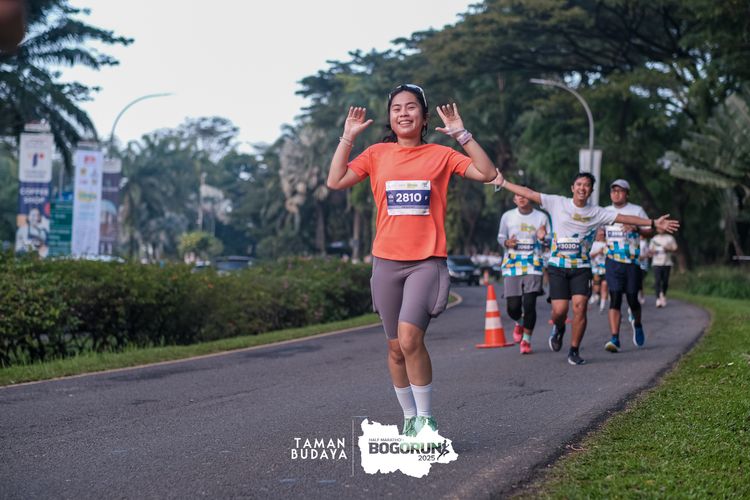 Race photo from Taman Budaya x BOGORUN 2025