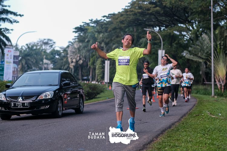 Race photo from Taman Budaya x BOGORUN 2025
