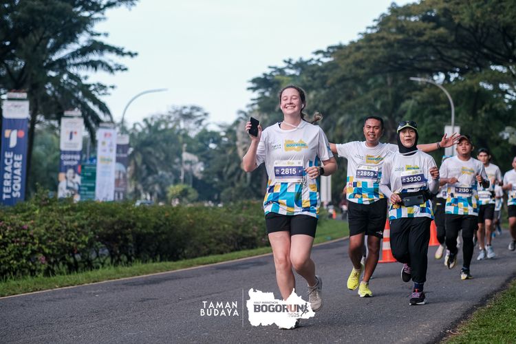 Race photo from Taman Budaya x BOGORUN 2025
