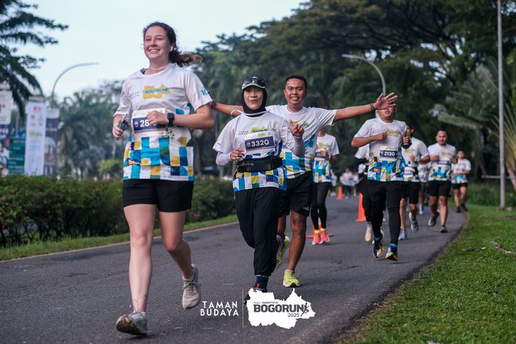 Race photo from Taman Budaya x BOGORUN 2025